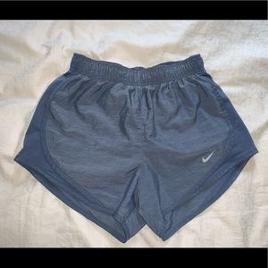 Nike dri-fit dark blue shorts